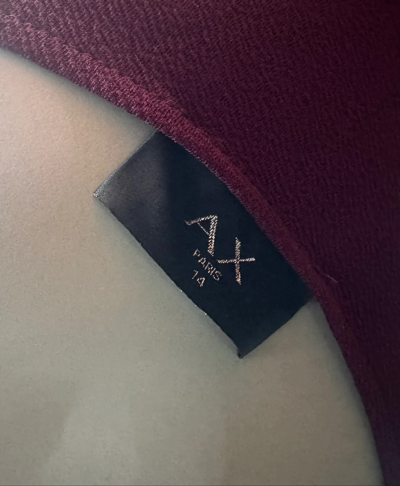AX Paris Dress Burgundy M/L (UK14) | Off the Shoulder | Party | Ceremony | Elegant – photo 3